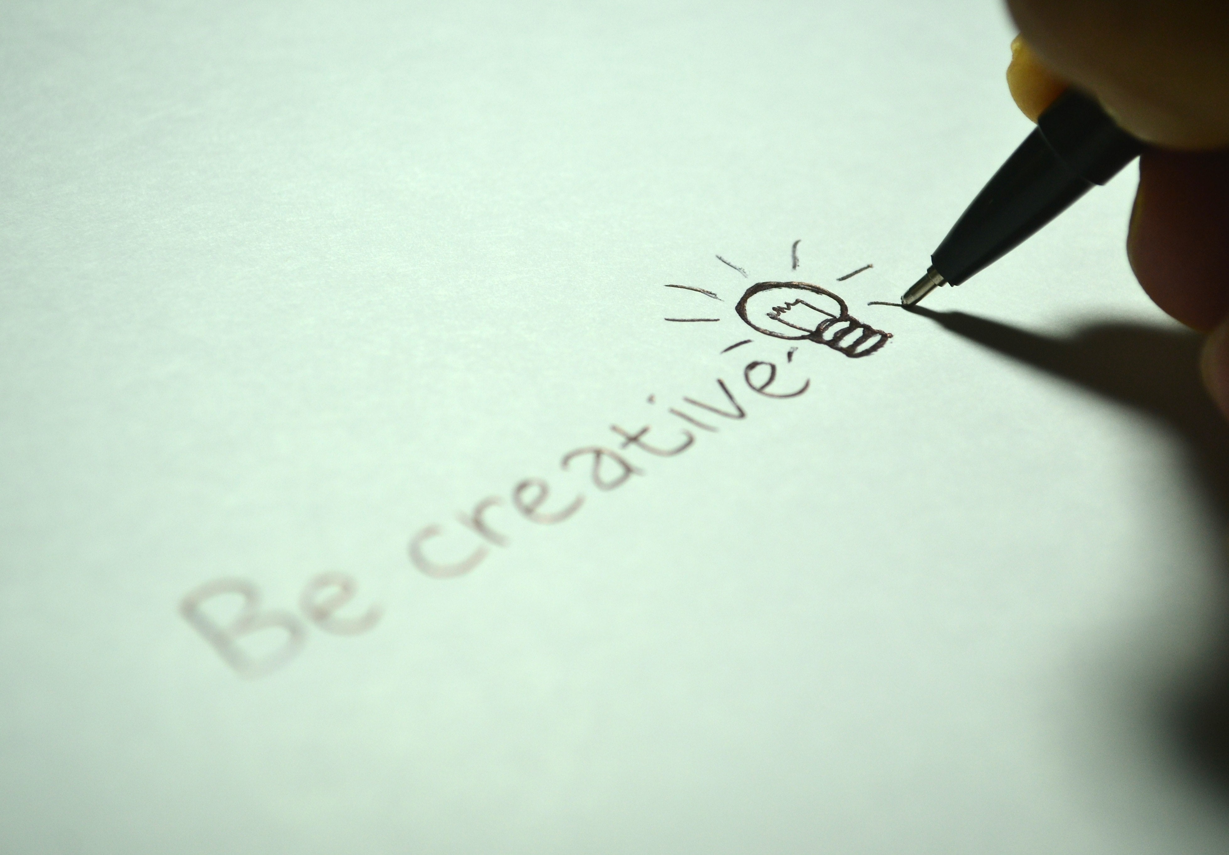 Be Creative Sign